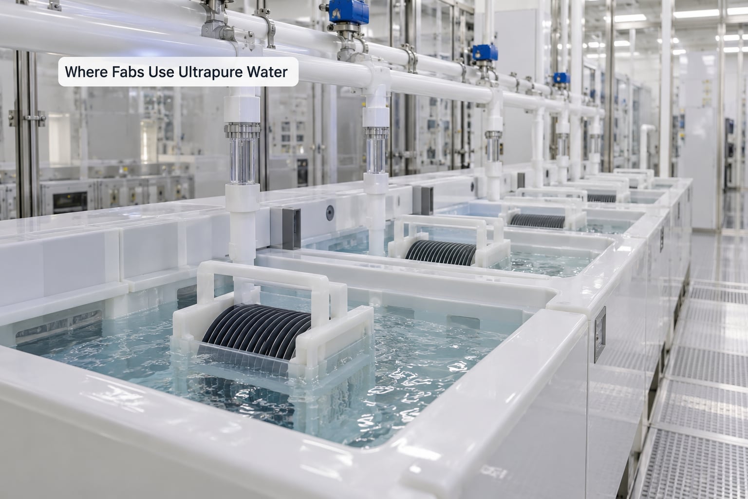 Where Fabs Use Ultrapure Water